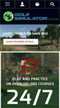 Mobile Screenshot of golfsimulatorstore.com